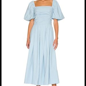 Free People Ain't She A Beaut Midi Dress